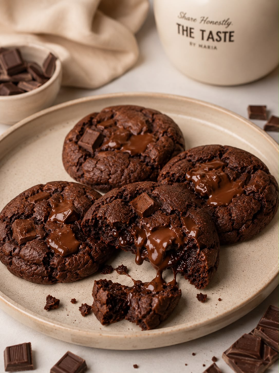 Double Chocolate Cookies