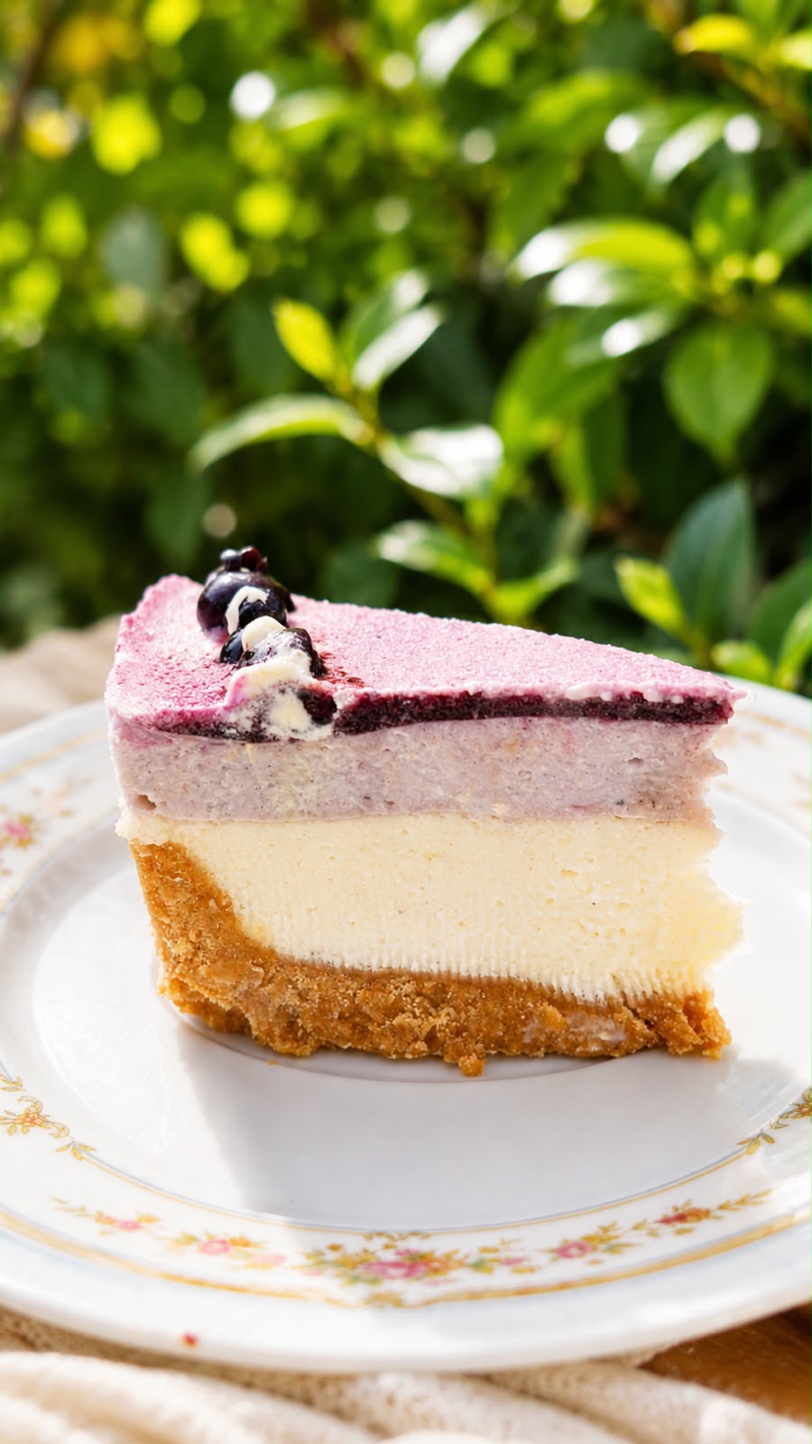 Triple Layer Cheesecake