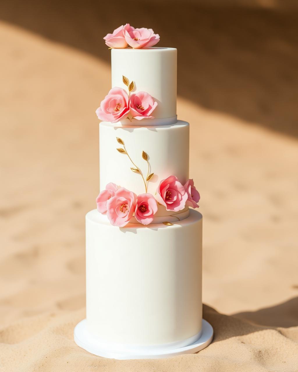 Blush Wedding Cake